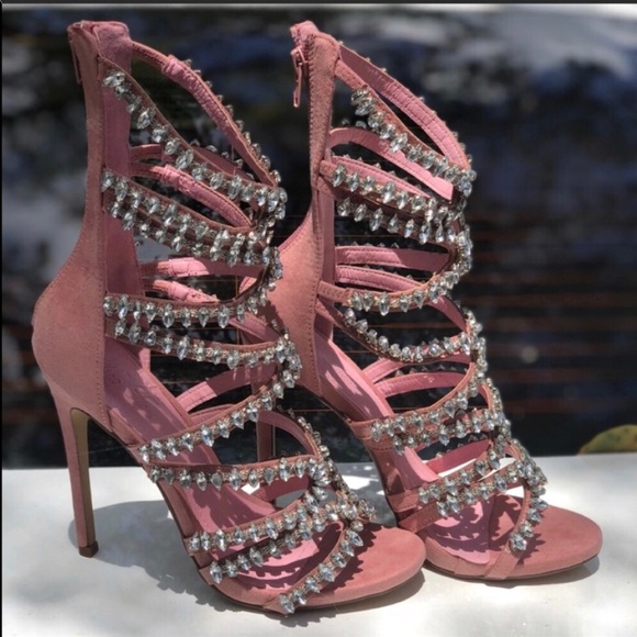 Crystal caged heels 💎 - Picture 4 of 6